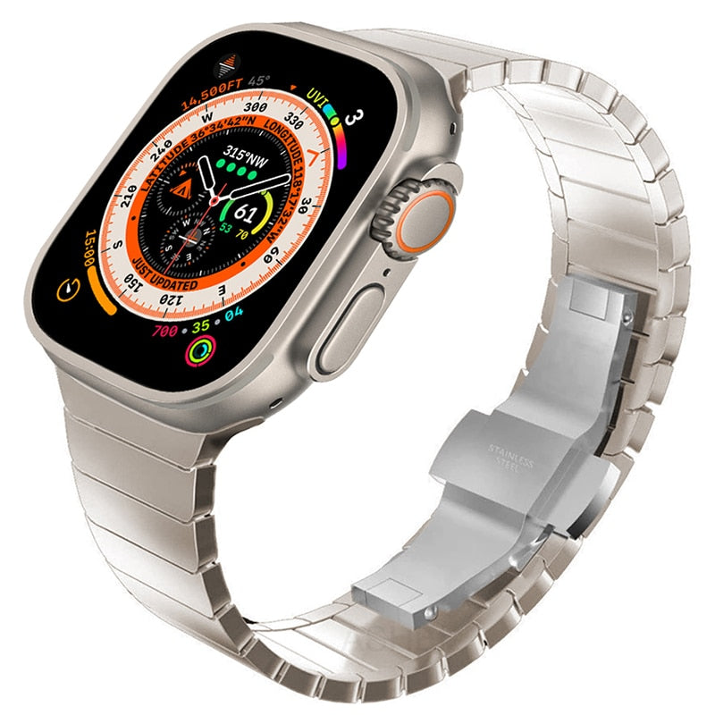 Pulseira de Aço inox - para Apple Watch