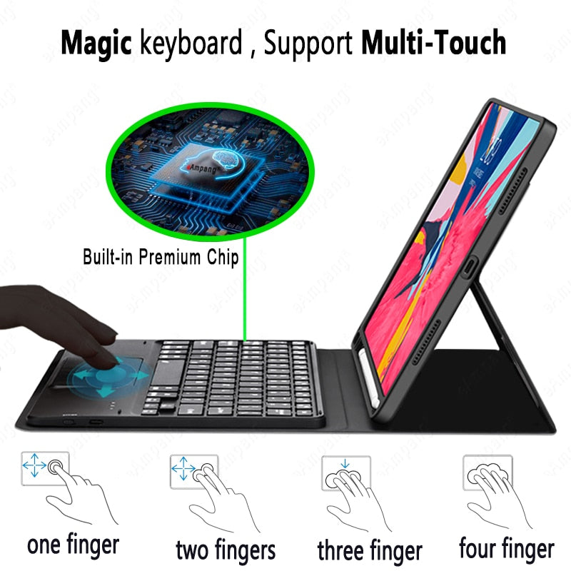 Case para iPad - Com Trackpad - iPad